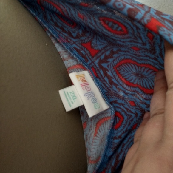 Azure 3xl LulaRoe NWT - Picture 4 of 6